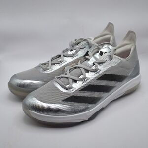 Adidas Adizero Impact Speed Turf Baseball Cleats Mens 13 Silver Grey NWT JS3050